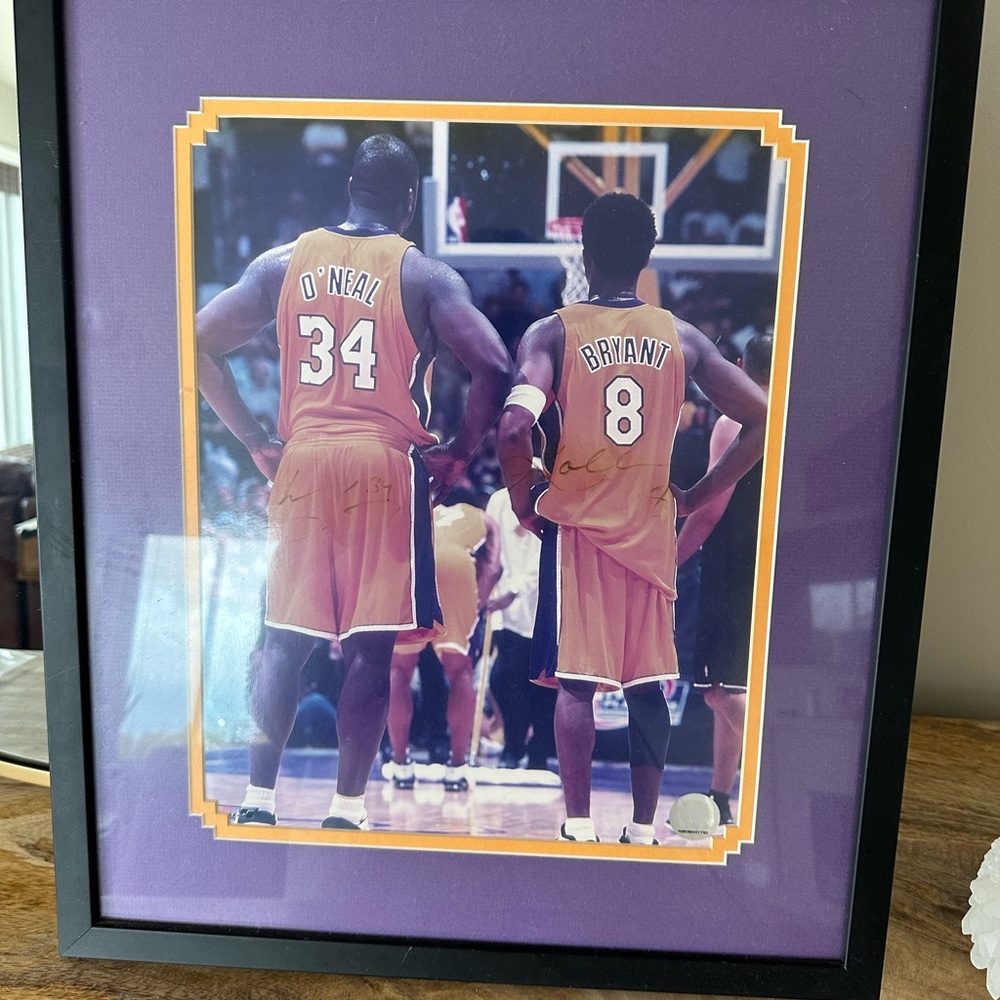 SOLD Signed O’Neal and Bryant